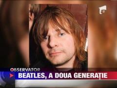 Fiii celor patru membri ai grupului Beatles ar putea pasi pe urmele parintilor