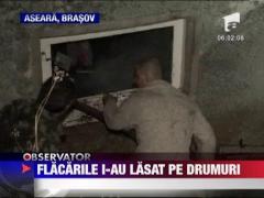 Familie lasata pe drumuri de un incendiu