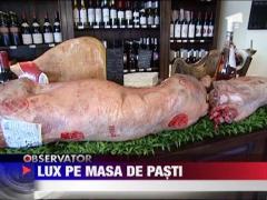 Lux pe masa de Paste