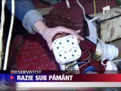 Razie in catacombele de sub Gara de Nord