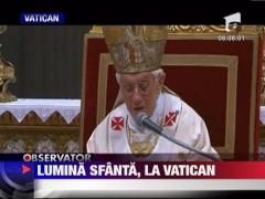 In intreaga lume peste un miliard de catolici au sarbatorit Invierea Domnului