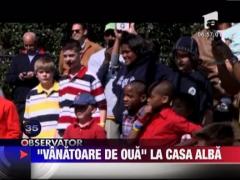 Barack Obama a condus traditionala "vanatoare" de oua