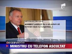 Laszlo Borbely este acuzat de trafic de influenta