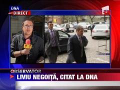 Liviu Negoita, citat la DNA