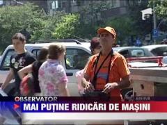 Senatorii vor mai putine ridicari de masini