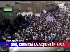 ONU chemata la actiune in Siria
