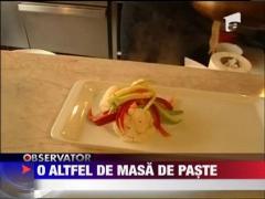 O altfel de masa de Paste