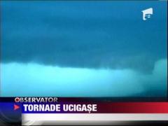 100 de tornade in ultimele 24 de ore in SUA!