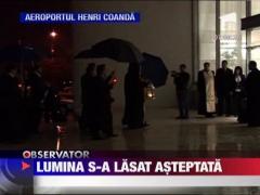 Lumina Sfanta de la Biserica Sfantului Mormant nu a ajuns la toti romanii!