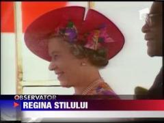 Regina Elisabeta prefera albastrul