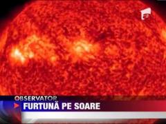 Furtuna solara puternica