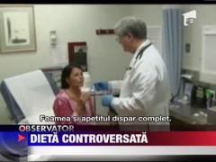 Dieta controversata. 10 zile de hranire printr-un tub introdus in nas