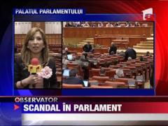 Scandal in Parlament