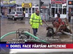 Unul dintre cele mai mari bulevarde din Craiova s-a transformat intr-o piscina