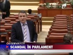 Scandal in parlament