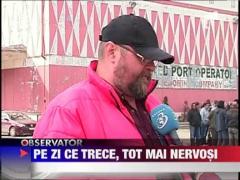 Revolutie in toata regula in Portul Constanta