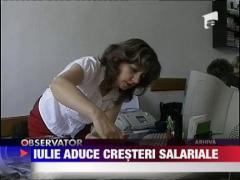 Salariile bugetarilor vor creste de la 1 Iulie