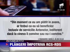 Plangeri impotriva RCS&RDS