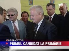 Irinel Columbeanu s-a inscris la cursa pentru primarie