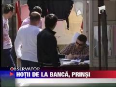 Hotii care au spart o banca din Constanta au fost prinsi
