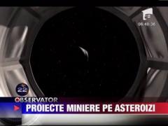 James Cameron si presedintele firmei Google isi propun sa exploateze minereurile de pe asteroizi