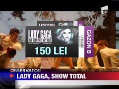 Mai sunt doar cateva ore pana cand biletele pentru Lady Gaga vor fi puse in vanzare