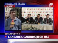 Lansarea candidatilor USL