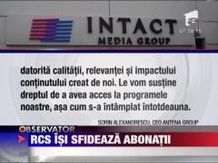 RCS isi sfideaza abonatii