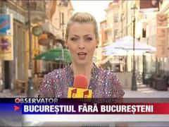 Bucurestiul pustiu de 1 Mai