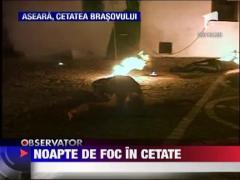 Spectacol cu torte la Cetatea Brasovulu
