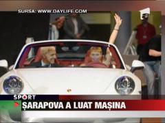 Sarapova a castigat o masina de lux