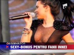 Inna si-a aratat cea mai intima zona pe scena de la Sarajevo