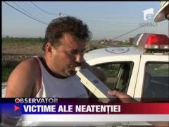 Un sofer din Gorj si-a bagat trei prieteni in spital