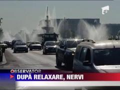 Aglomeratie pe soselele din Capitala