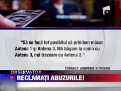 Reclamati abuzurile!