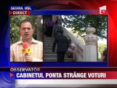 UPDATE / Guvernul Ponta aduna voturi