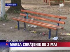 Tone de gunoaie lasate in urma