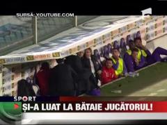 Un antrenor si-a luat la bataie propriul jucator