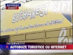 De maine ies, din nou, pe traseu autobuzele turistice din Bucuresti
