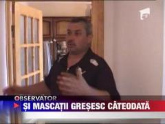 Mascatii din Mehedinti au gresit tinta