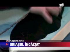 Incaltaminte pentru omul-gigant