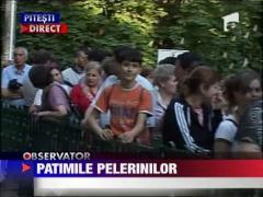 Aglomeratie la moastele Mucenitei Filofteia