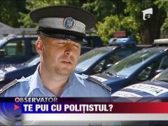 Politist agresat in centrul Capitalei
