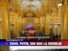 Vladimir Putin va fi investit luni, din nou, ca presedinte al Rusiei