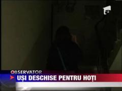 Usi deschise pentru hoti
