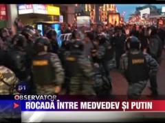 Rocada intre Medvedev si Putin