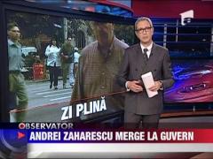 Andrei Zaharescu, noul purtator de cuvant al Guvernului