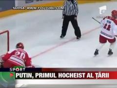Vladimir Putin s-a apucat de hochei