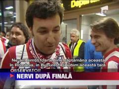 Spaniolii, umiliti pe Aeroportul Otopeni