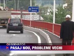 Pasajul rutier peste DN1 de la Campina are probleme